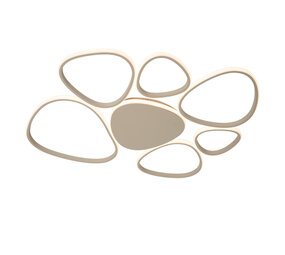 Lucide SAMLING - Deckenleuchte - LED Dimb. - CCT - 1x72W 2700K/4000K - Taupe Lucide SAMLING - Deckenleuchte - LED Dimb. - CCT - 1x72W 2700K/4000K - Taupe