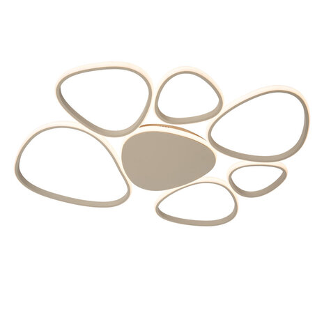 Lucide SAMLING - Deckenleuchte - LED Dimb. - CCT - 1x72W 2700K/4000K - Taupe Lucide SAMLING - Deckenleuchte - LED Dimb. - CCT - 1x72W 2700K/4000K - Taupe