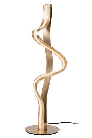 Lucide Premium LAMBADA - Tischleuchte - LED Dimb. - 1x19W 2700K - Mattes Gold / Messing Lucide Premium LAMBADA - Tischleuchte - LED Dimb. - 1x19W 2700K - Mattes Gold / Messing