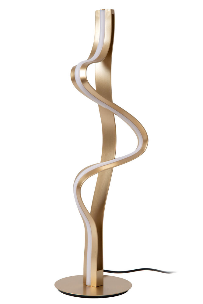 Lucide Premium LAMBADA - Tischleuchte - LED Dimb. - 1x19W 2700K - Mattes Gold / Messing Lucide Premium LAMBADA - Tischleuchte - LED Dimb. - 1x19W 2700K - Mattes Gold / Messing