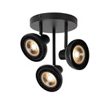 Lucide SENSAS - Deckenstrahler - Ø 25,8 cm - 3xGU10 (ES111) - Schwarz Lucide SENSAS - Deckenstrahler - Ø 25,8 cm - 3xGU10 (ES111) - Schwarz