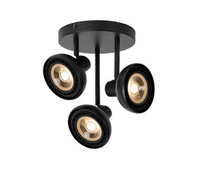 Lucide SENSAS - Deckenstrahler - Ø 25,8 cm - 3xGU10 (ES111) - Schwarz Lucide SENSAS - Deckenstrahler - Ø 25,8 cm - 3xGU10 (ES111) - Schwarz