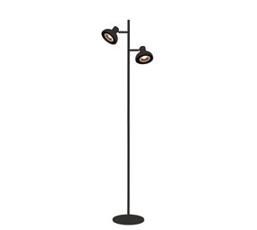 Lucide SENSAS - Stehleuchte - 2xGU10 (ES111) - Schwarz Lucide SENSAS - Stehleuchte - 2xGU10 (ES111) - Schwarz