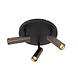 Lucide GRADO - Deckenstrahler - Ø 25 cm - 3xGU10 (MR11) - Grauguss Lucide GRADO - Deckenstrahler - Ø 25 cm - 3xGU10 (MR11) - Grauguss