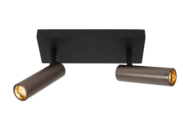 Lucide GRADO - Deckenstrahler - 2xGU10 (MR11) - Grauguss