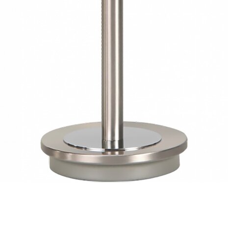 Highlight Touch Tischleuchte H 35 cm Ø 30 cm Chrom matt Highlight Touch Tischleuchte H 35 cm Ø 30 cm Chrom matt