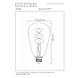 Lucide ST64 - Glühlampe - Ø 6,4 cm - LED 3 StepDim (Memory) - E27 - 1x4,9W 2200K - Amber Lucide ST64 - Glühlampe - Ø 6,4 cm - LED 3 StepDim (Memory) - E27 - 1x4,9W 2200K - Amber