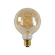 Lucide G95 - Glühlampe - Ø 9,5 cm - LED 3 StepDim (Memory) - E27 - 1x4,9W 2200K - Amber Lucide G95 - Glühlampe - Ø 9,5 cm - LED 3 StepDim (Memory) - E27 - 1x4,9W 2200K - Amber
