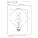 Lucide G95 - Glühlampe - Ø 9,5 cm - LED 3 StepDim (Memory) - E27 - 1x4,9W 2200K - Amber Lucide G95 - Glühlampe - Ø 9,5 cm - LED 3 StepDim (Memory) - E27 - 1x4,9W 2200K - Amber