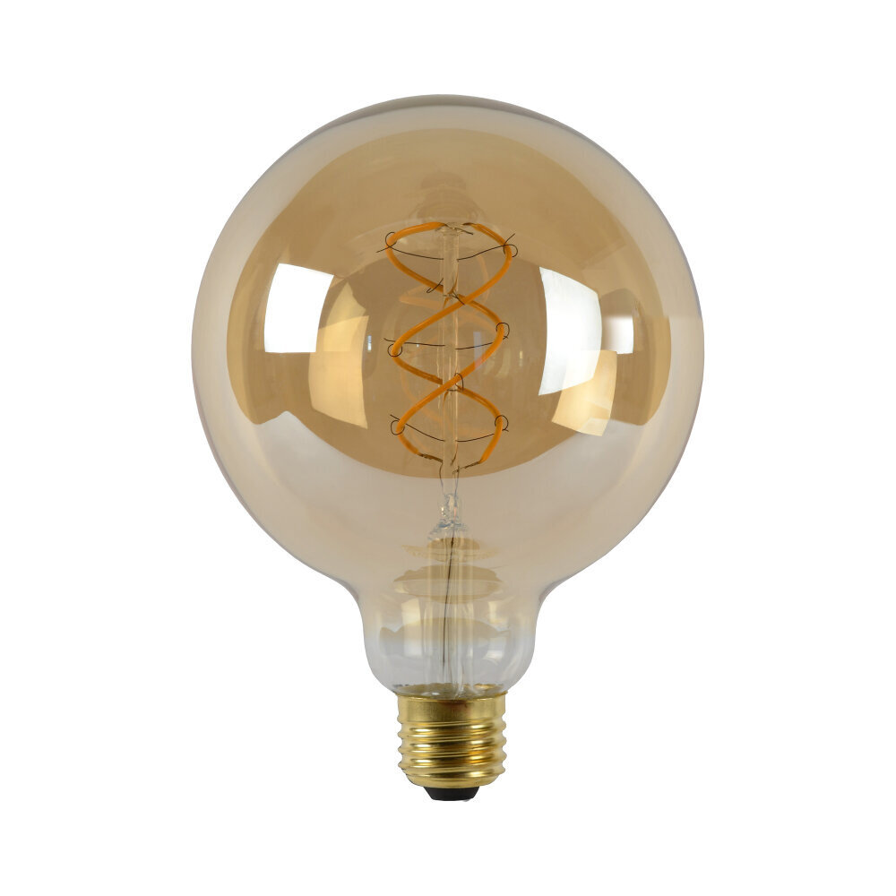 Lucide G125 - Glühlampe - Ø 12,5 cm - LED 3 StepDim (Memory) - E27 - 1x4,9W 2200K - Amber Lucide G125 - Glühlampe - Ø 12,5 cm - LED 3 StepDim (Memory) - E27 - 1x4,9W 2200K - Amber