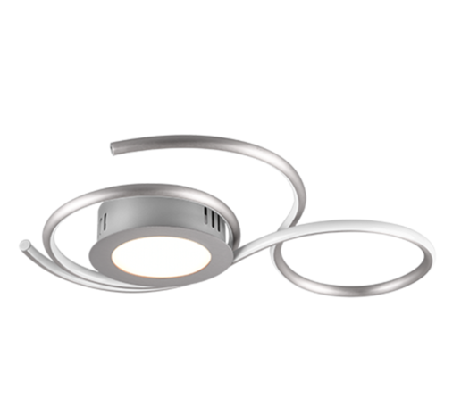 Trio Leuchten Deckenleuchte Jive L 50 cm Chrom matt Trio Leuchten Deckenleuchte Jive L 50 cm Chrom matt
