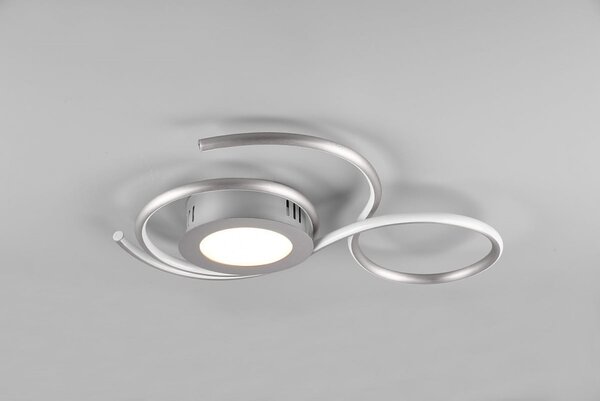 Trio Leuchten Deckenleuchte Jive L 50 cm Chrom matt Trio Leuchten Deckenleuchte Jive L 50 cm Chrom matt