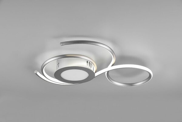 Trio Leuchten Deckenleuchte Jive L 50 cm Chrom matt Trio Leuchten Deckenleuchte Jive L 50 cm Chrom matt