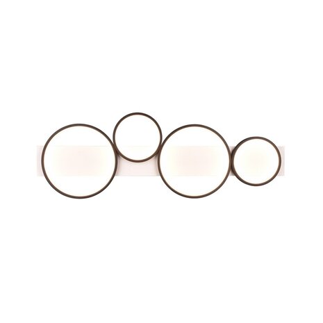 Trio Leuchten Deckenleuchte Medera 4-Licht L 100 cm weiß schwarz Trio Leuchten Deckenleuchte Medera 4-Licht L 100 cm weiß schwarz