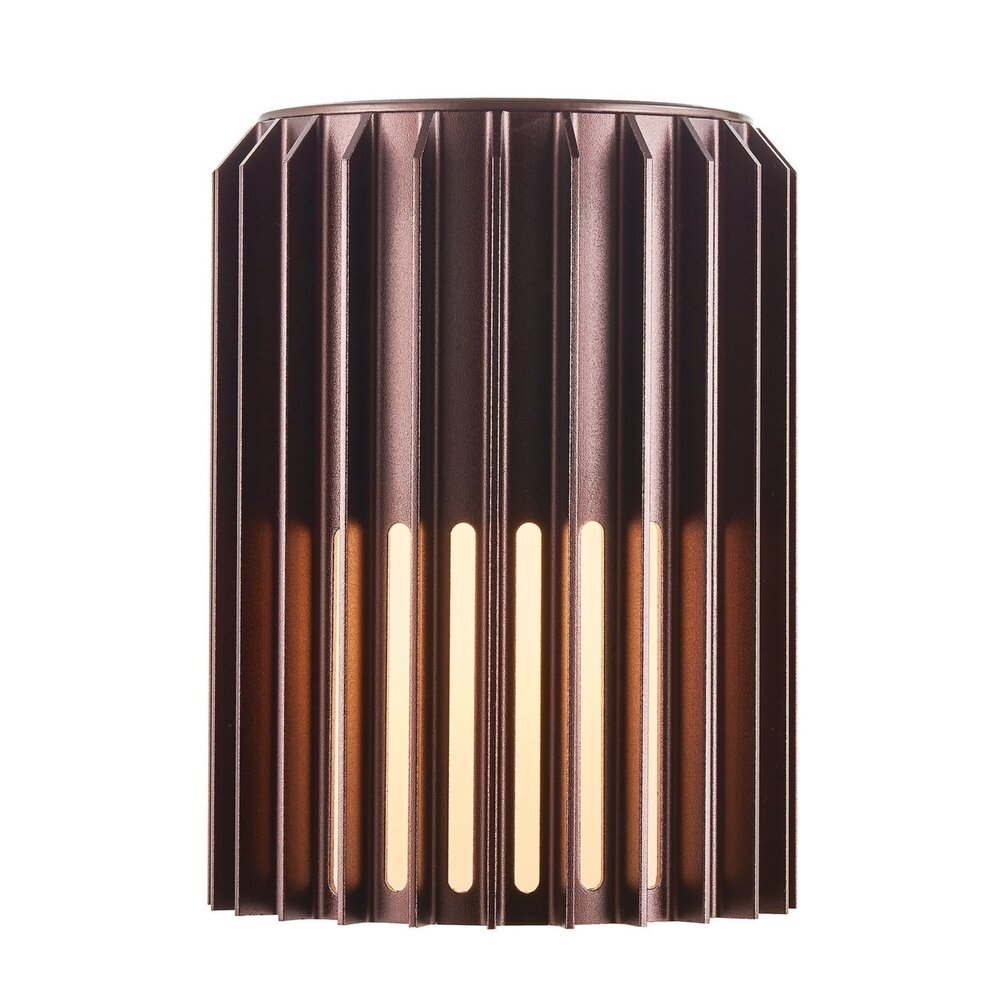Nordlux Außenlampe Aludra seaside wall braun metallic