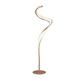 TRIO Select Stehleuchte Nala H 160 cm matt gold TRIO Select Stehleuchte Nala H 160 cm matt gold
