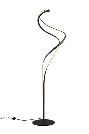 TRIO Select Stehleuchte Nala H 160 cm schwarz TRIO Select Stehleuchte Nala H 160 cm schwarz