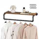 Ylumen Kleiderständer Dylan B 80 cm braun schwarz Ylumen Kleiderständer Dylan B 80 cm braun schwarz