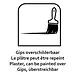 Artdelight Wandleuchte Metz L 20 cm Gips weiß Artdelight Wandleuchte Metz L 20 cm Gips weiß