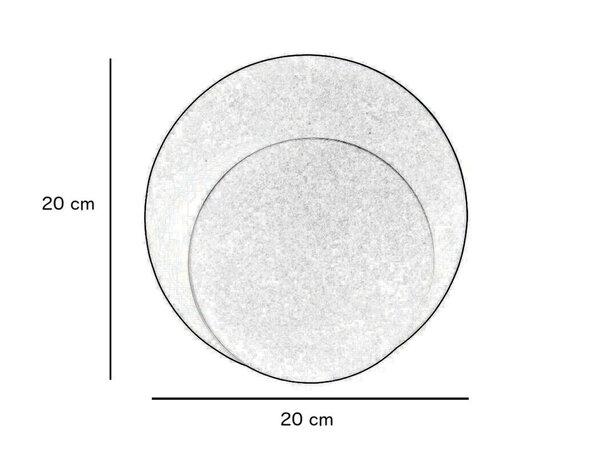 Emibig Wandleuchte Idea Ø 20 cm weiß Emibig Wandleuchte Idea Ø 20 cm weiß