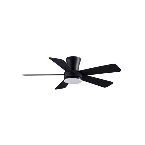 CristalRecord Deckenventilator Benda Ø 101 cm schwarz