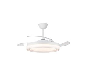 CristalRecord Deckenventilator Brisa Ø 106 cm weiß