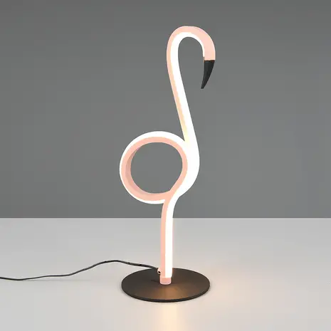 Trio Leuchten Tischlampe Flamingo H 35 cm rosa Trio Leuchten Tischlampe Flamingo H 35 cm rosa