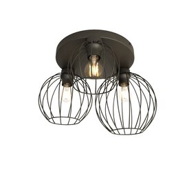 Emibig Deckenleuchte Nest 3 Licht Ø 40 cm schwarz Emibig Deckenleuchte Nest 3 Licht Ø 40 cm schwarz