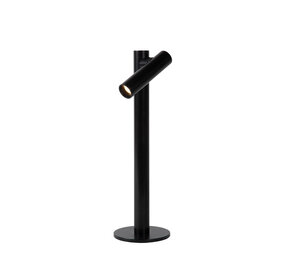 Lucide ANTRIM - Wiederaufladbare Schreibtischlampe für den Innen-/Außenbereich - Batterie/Batterie - LED Dimb. - 1x2.2W 2700K - IP54 - Mit kabelloser Ladestation - Schwarz Lucide ANTRIM - Wiederaufladbare Schreibtischlampe für den Innen-/Außenbereich - Batterie/Batterie - LED Dimb. - 1x2.2W 2700K - IP54 - Mit kabelloser Ladestation - Schwarz