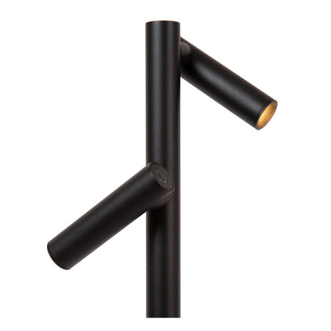 Lucide ANTRIM - Wiederaufladbare Leselampe für den Innen-/Außenbereich - Batterie/Batterie - LED Dimb. - 2x2,2W 2700K - IP54 - Mit kabelloser Ladestation - Schwarz Lucide ANTRIM - Wiederaufladbare Leselampe für den Innen-/Außenbereich - Batterie/Batterie - LED Dimb. - 2x2,2W 2700K - IP54 - Mit kabelloser Ladestation - Schwarz