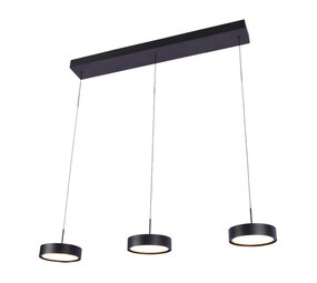 Freelight Hängeleuchte Alieno 3 Licht L 90 cm comfort lift schwarz Freelight Hängeleuchte Alieno 3 Licht L 90 cm comfort lift schwarz