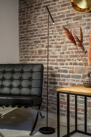 Artdelight Stehleuchte Kansas H 140 cm Touch Dimmer schwarz Artdelight Stehleuchte Kansas H 140 cm Touch Dimmer schwarz