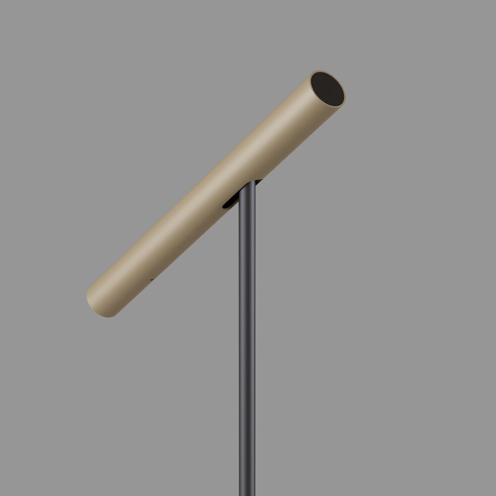 Artdelight Stehleuchte Kansas H 140 cm Touch Dimmer Schwarz Champagner Artdelight Stehleuchte Kansas H 140 cm Touch Dimmer Schwarz Champagner