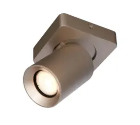 Artdelight Spot Megano 1 Licht Champagner Artdelight Spot Megano 1 Licht Champagner