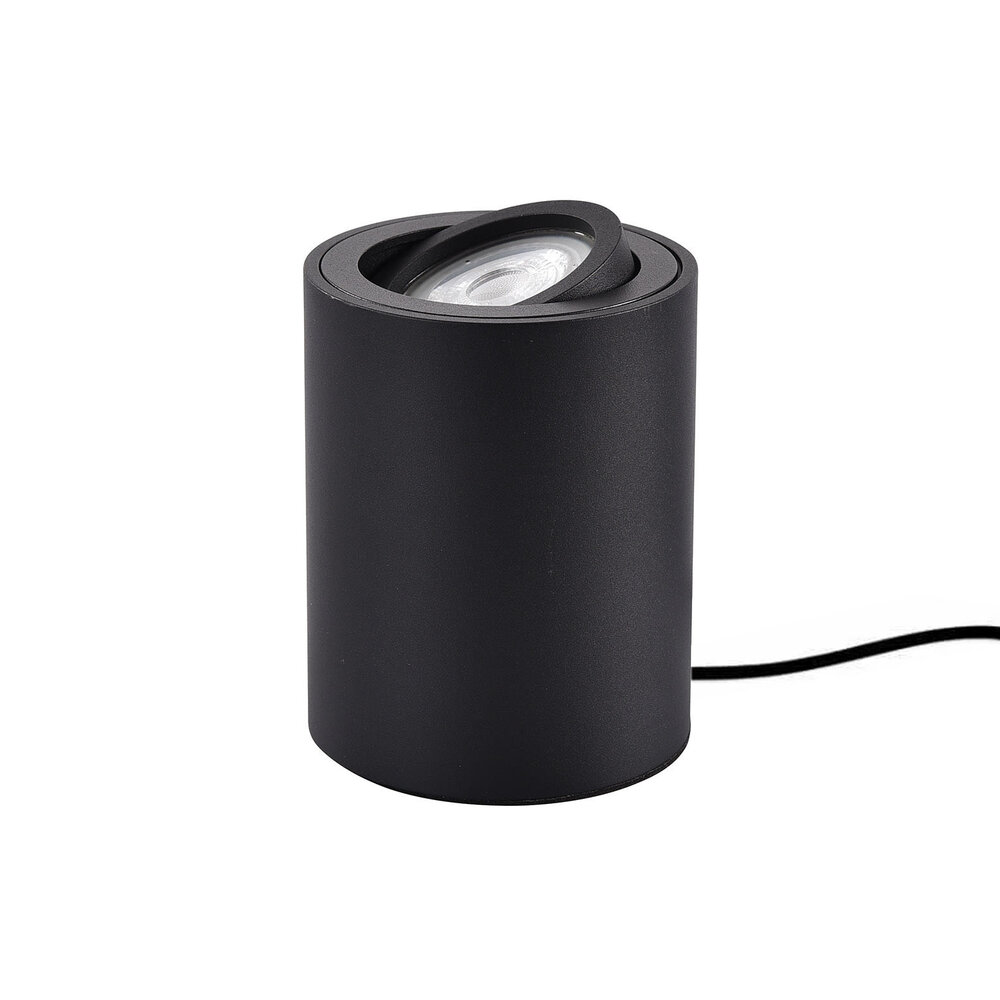 Ylumen Tischleuchte Fury rund Ø 8 cm schwarz Ylumen Tischleuchte Fury rund Ø 8 cm schwarz