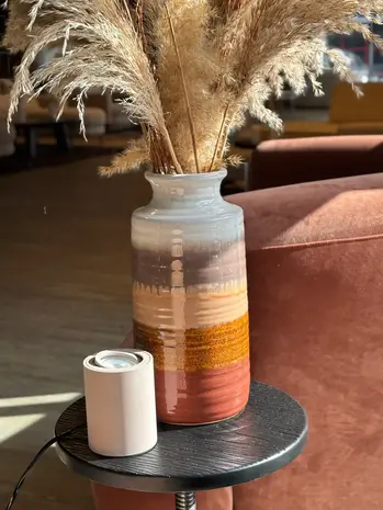 Ylumen Tischleuchte Fury rund Ø 8 cm beige Ylumen Tischleuchte Fury rund Ø 8 cm beige