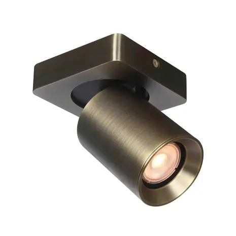 Artdelight Spot Megano 1 Licht antik bronze Artdelight Spot Megano 1 Licht antik bronze