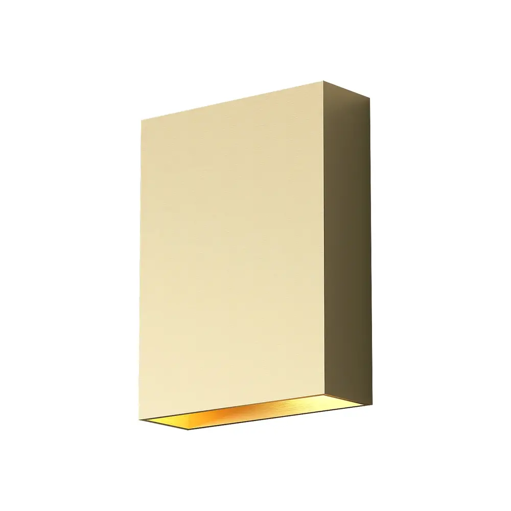 Artdelight Memphis Wandleuchte H 16 cm matt gold Artdelight Memphis Wandleuchte H 16 cm matt gold