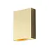 Memphis Wandleuchte H 16 cm matt gold Memphis Wandleuchte H 16 cm matt gold