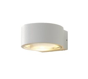 Artdelight Wandleuchte Hudson Ø 11 cm weiß Artdelight Wandleuchte Hudson Ø 11 cm weiß