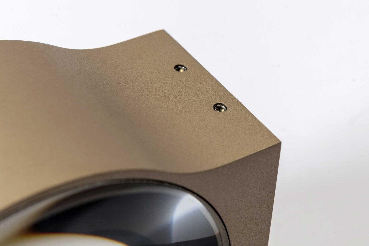 Artdelight Wandleuchte Hudson Ø 11 cm champagner Artdelight Wandleuchte Hudson Ø 11 cm champagner