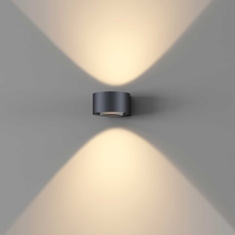 Artdelight Wandleuchte Hudson Ø 11 cm schwarz Artdelight Wandleuchte Hudson Ø 11 cm schwarz