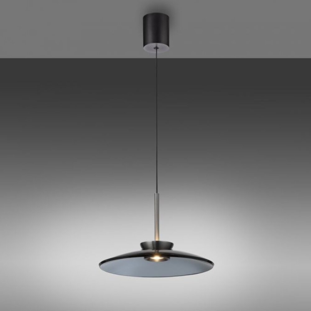 Neuhaus PURE Hängeleuchte E-Moon e-Lift Ø 50 cm Dunkelgrau Neuhaus PURE Hängeleuchte E-Moon e-Lift Ø 50 cm Dunkelgrau