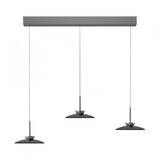 Neuhaus PURE Hängeleuchte Moon 3 Licht L 140 cm comfort lift dunkelgrau Neuhaus PURE Hängeleuchte Moon 3 Licht L 140 cm comfort lift dunkelgrau