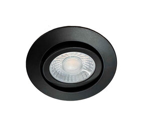 Ylumen Einbaustrahler Pentola Ø 8,2 cm IP44 schwarz Ylumen Einbaustrahler Pentola Ø 8,2 cm IP44 schwarz