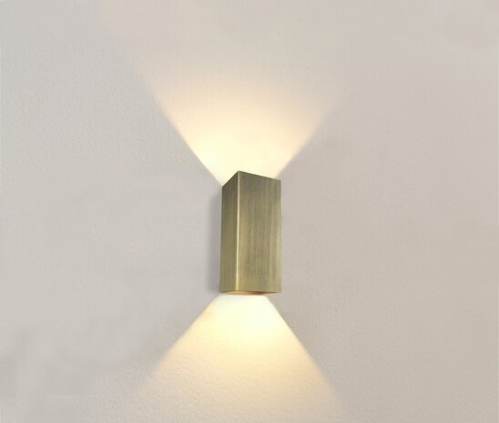 Artdelight Wandleuchte Dante XL 2 Licht 24 x 10 cm antik bronze Artdelight Wandleuchte Dante XL 2 Licht 24 x 10 cm antik bronze