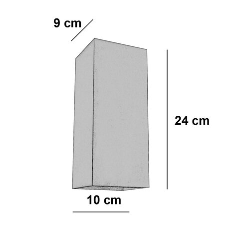 Artdelight Wandleuchte Dante XL 2 Licht 24 x 10 cm antik bronze Artdelight Wandleuchte Dante XL 2 Licht 24 x 10 cm antik bronze