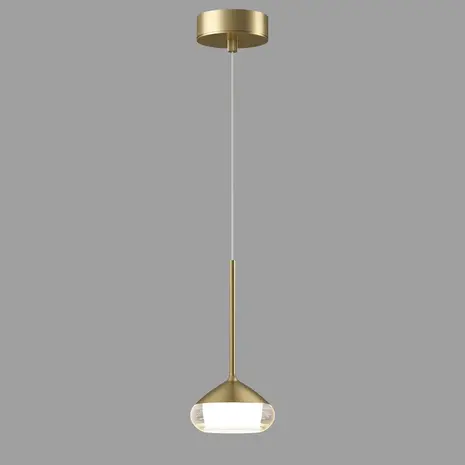 Artdelight Hängeleuchte Phoenix 1 Licht Ø 12 cm matt gold Artdelight Hängeleuchte Phoenix 1 Licht Ø 12 cm matt gold