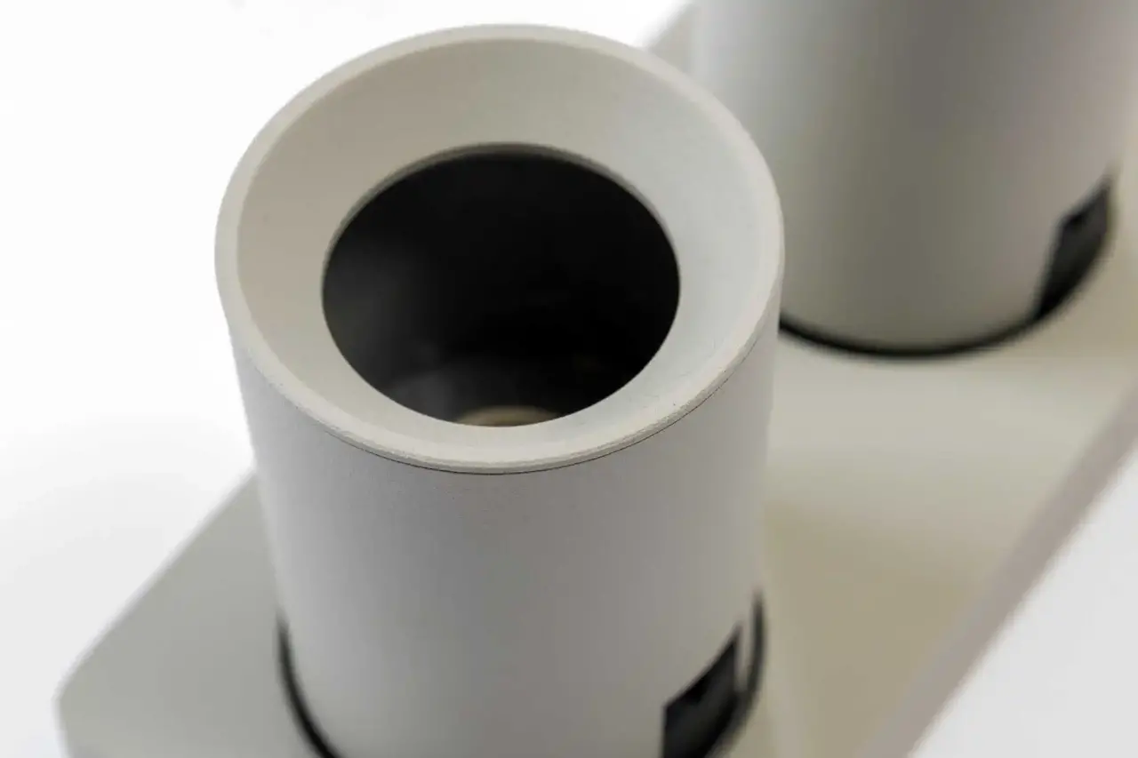 Artdelight Spot Megano 2-Lichtstrahl Seidengrau Artdelight Spot Megano 2-Lichtstrahl Seidengrau