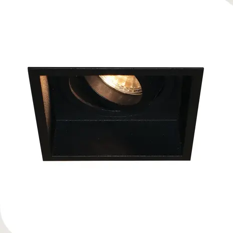 Artdelight Vertiefungsspot Rex quadratisch 9.2 cm schwarz Artdelight Vertiefungsspot Rex quadratisch 9.2 cm schwarz